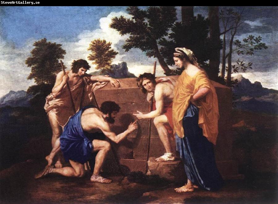 POUSSIN, Nicolas Et in Arcadia Ego af